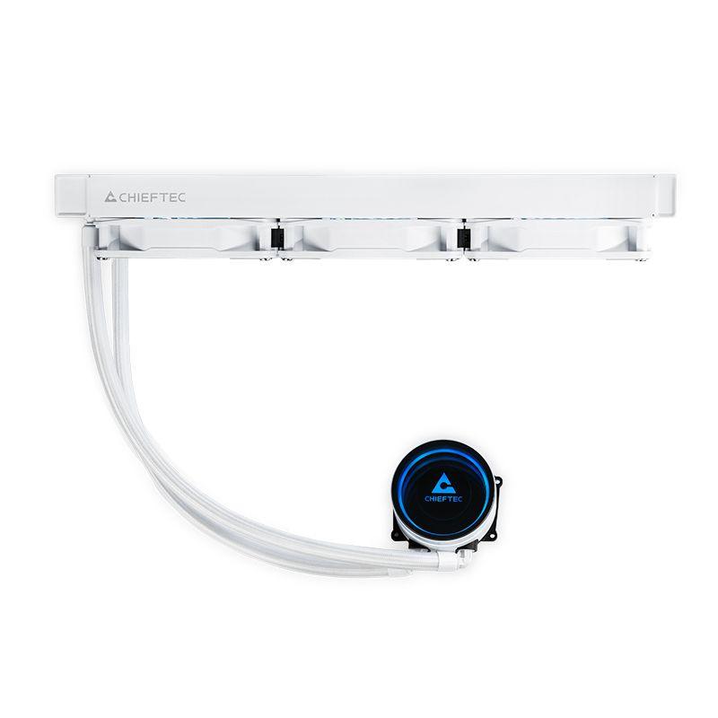 Sistema de Refrigeração Líquida CHIEFTEC Iceberg 360-RGB-W (120 mm - 2200 RPM - Multi - Branco) — miniatura 7