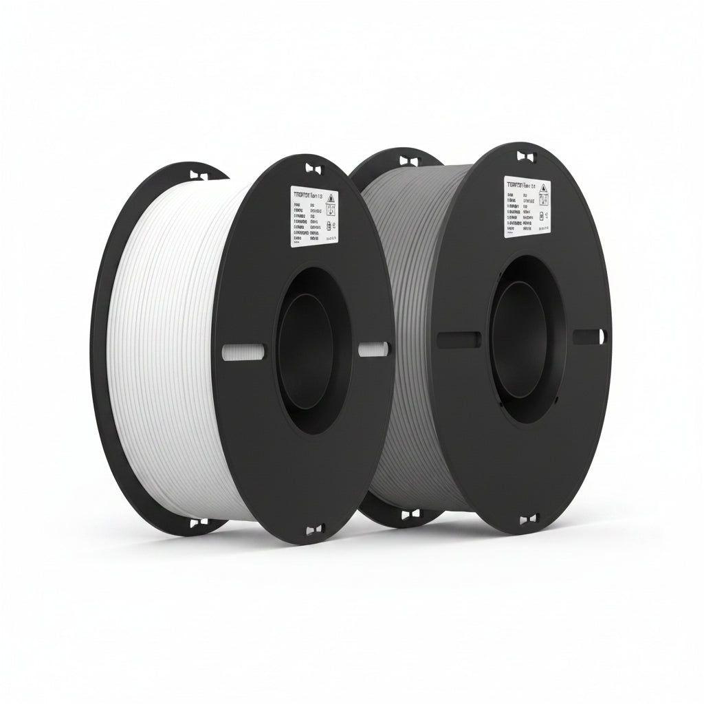 Filamento 3D CREALITY Ender-PLA (Branco e cinzento)