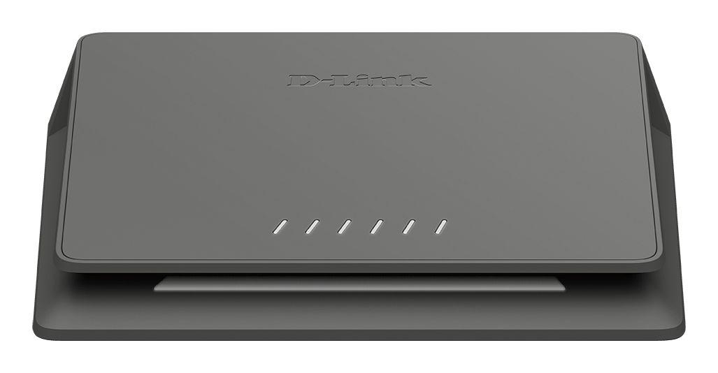 Switch de Rede D-LINK DMS-106XT (6 portas Ethernet RJ-45 - 45 Gbit/s - 2.5G Ethernet - Cinzento)