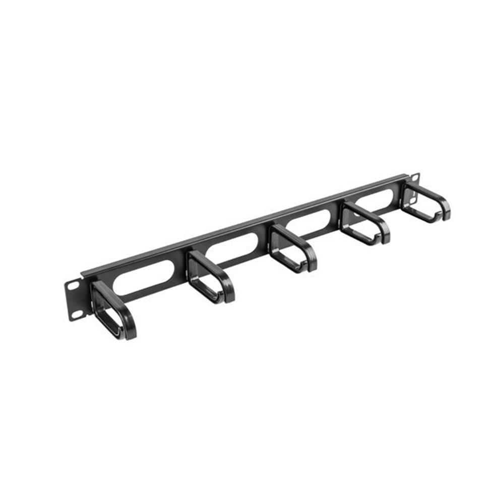 Organizador de Cabos para Rack LANBERG AK-1205-B (Preto)