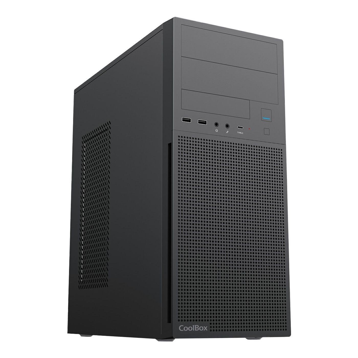 Caixa de Computador COOLBOX A780 (ATX, Micro ATX, Mini-ITX - 650 W - Midi Tower - Preto)
