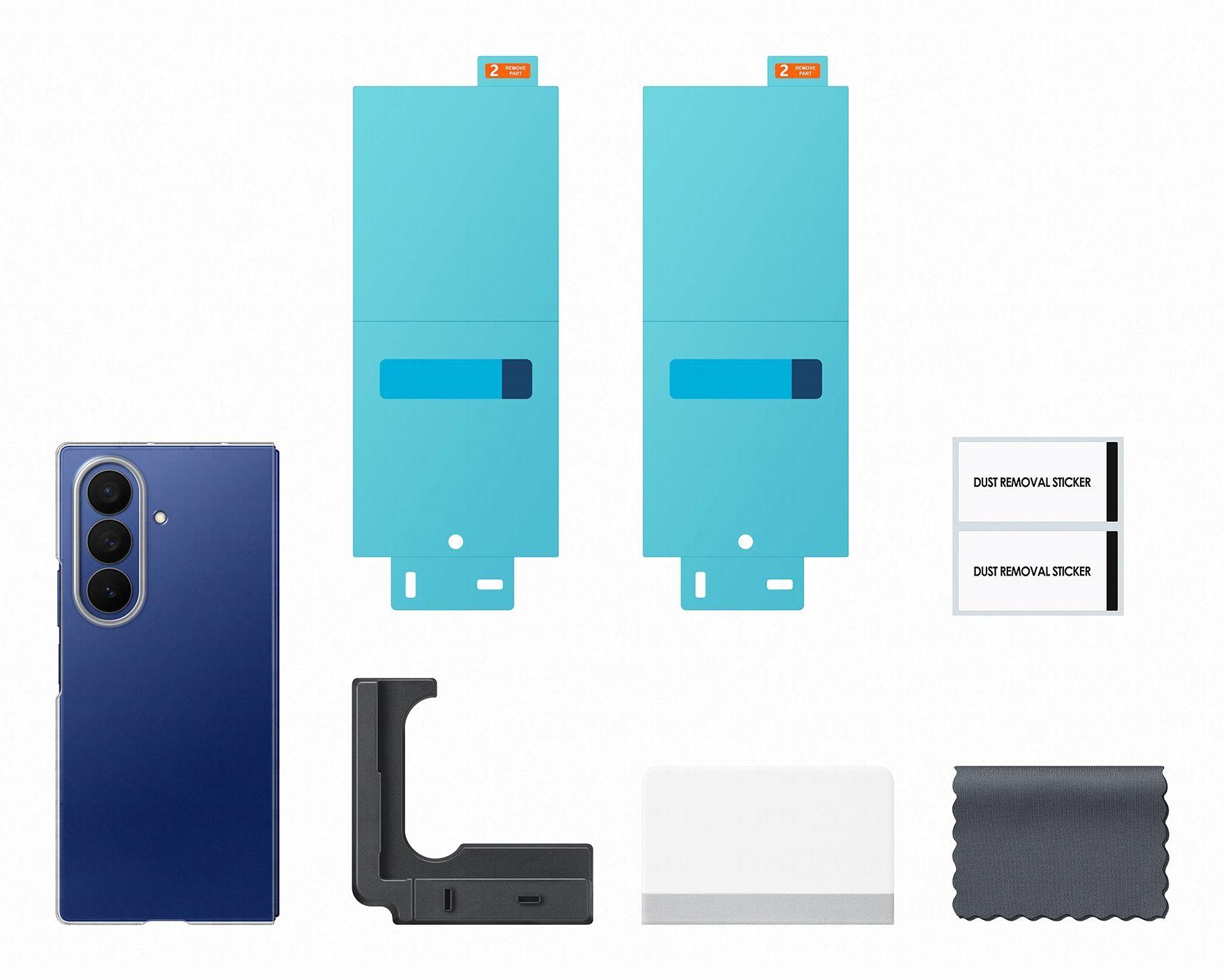 Capa para Telemóvel SAMSUNG Galaxy Z Fold7 (Plástico - Transparente), miniatura 5