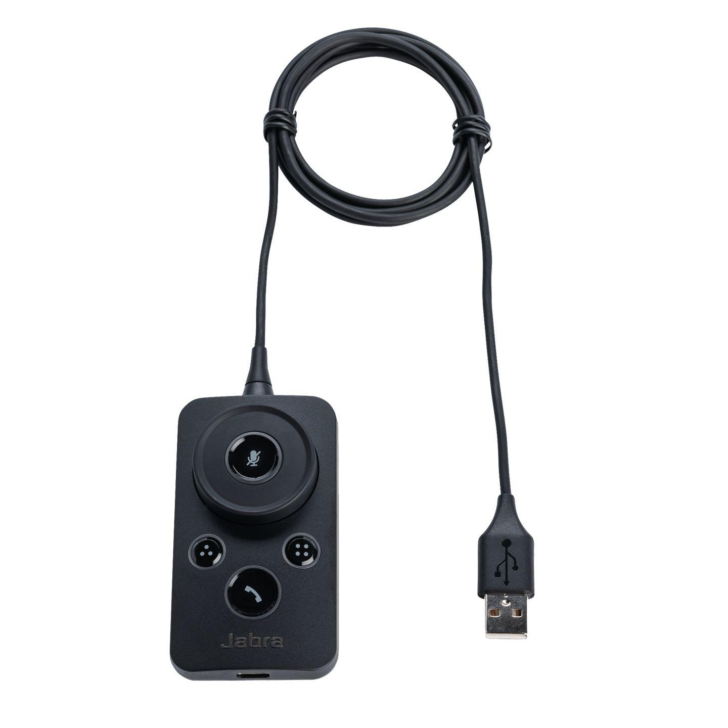 Controlador JABRA Engage Link MS 50-119 (Com fios - USB Type-A - USB-A - Preto)