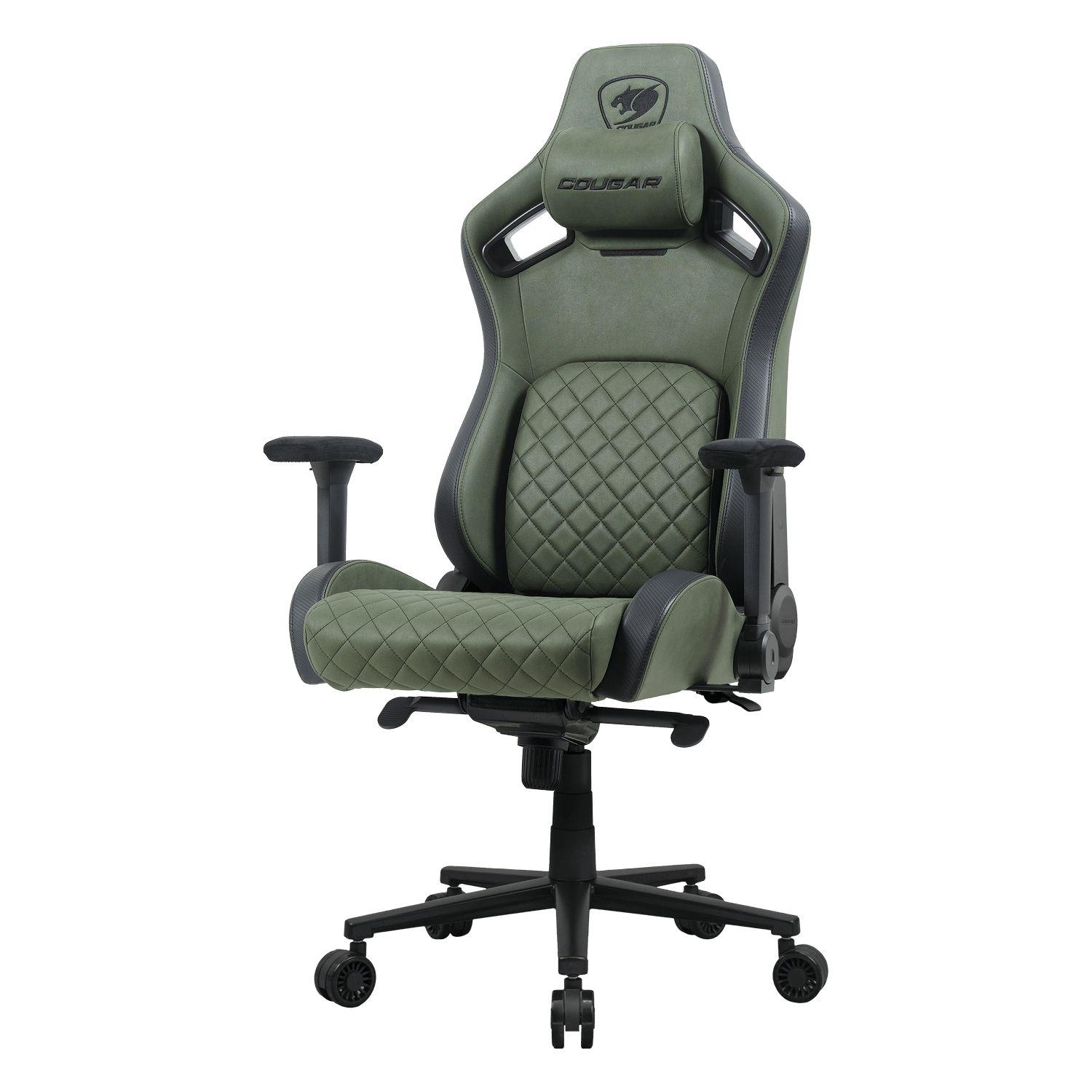 Cadeira Gaming COUGAR Defensor S Army Green F (150 kg - 137 cm - 90-135° - Verde/Preto), miniatura 3