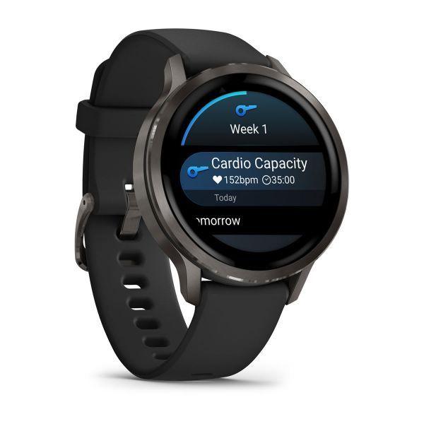 Smartwatch GARMIN Venu 4 (Redondo - AMOLED - 1,2" - Preto) — miniatura 3