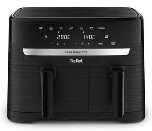Fritadeira a Ar Independente TEFAL EY901N10 (2700 W - Toque - Altura 30,6 cm - Preto)
