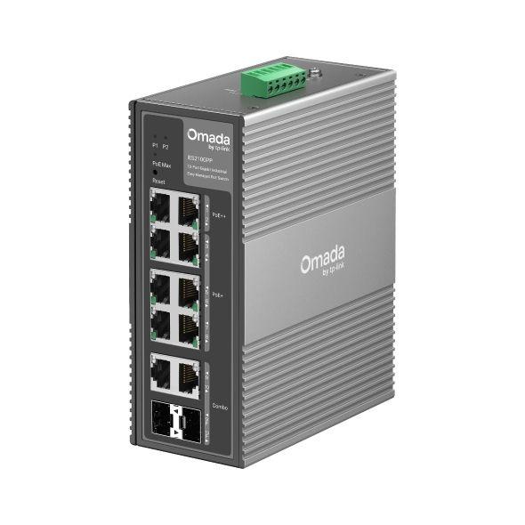 Switch Industrial TP-LINK IES210GPP (Gigabit Ethernet - 4000 MB - 20 Gbit/s - Cinzento) — miniatura 3