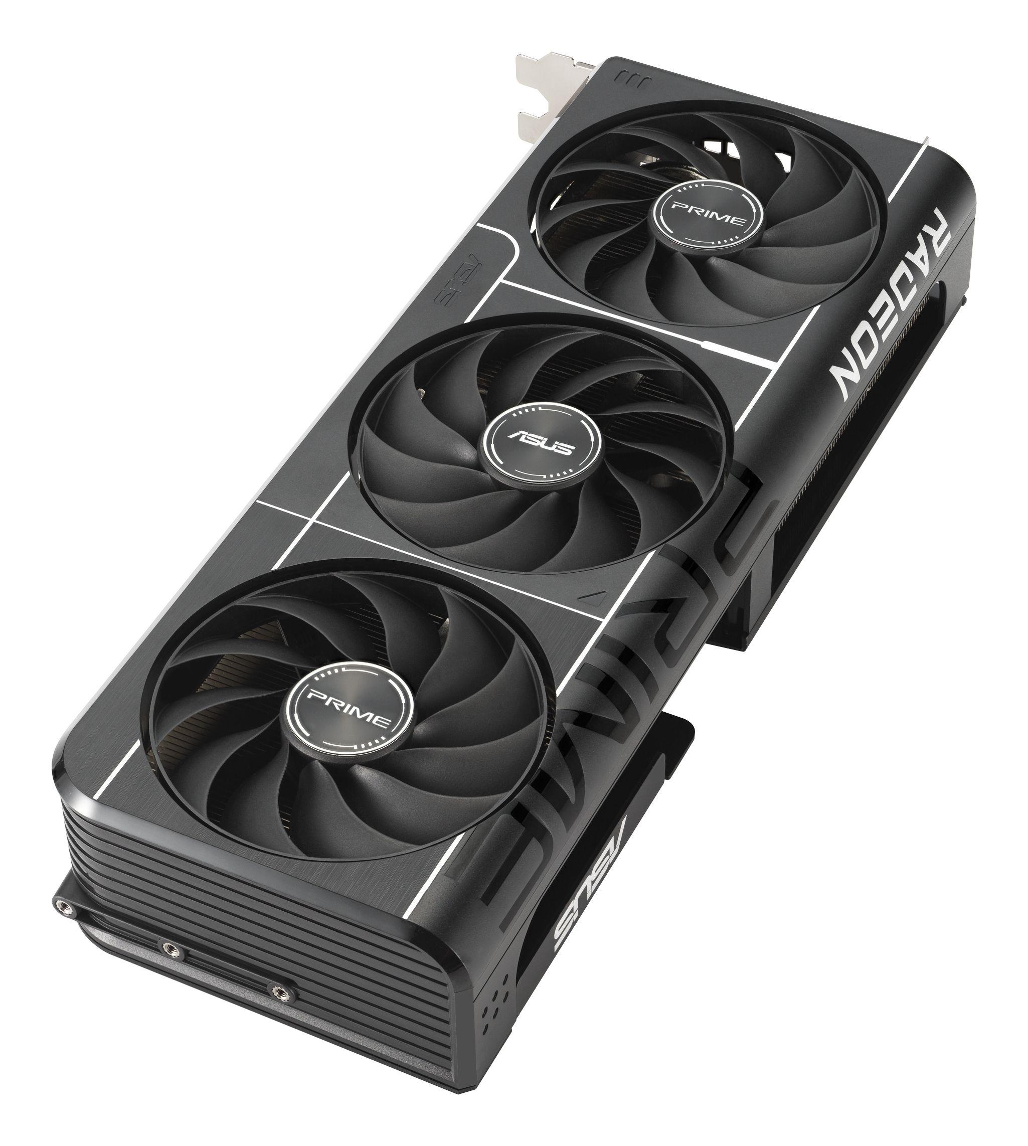 Placa Gráfica ASUS Prime Radeon RX 9060 XT O16G (Radeon RX 9060 XT - 20 Gbps - 16 GB - Preto), miniatura 4