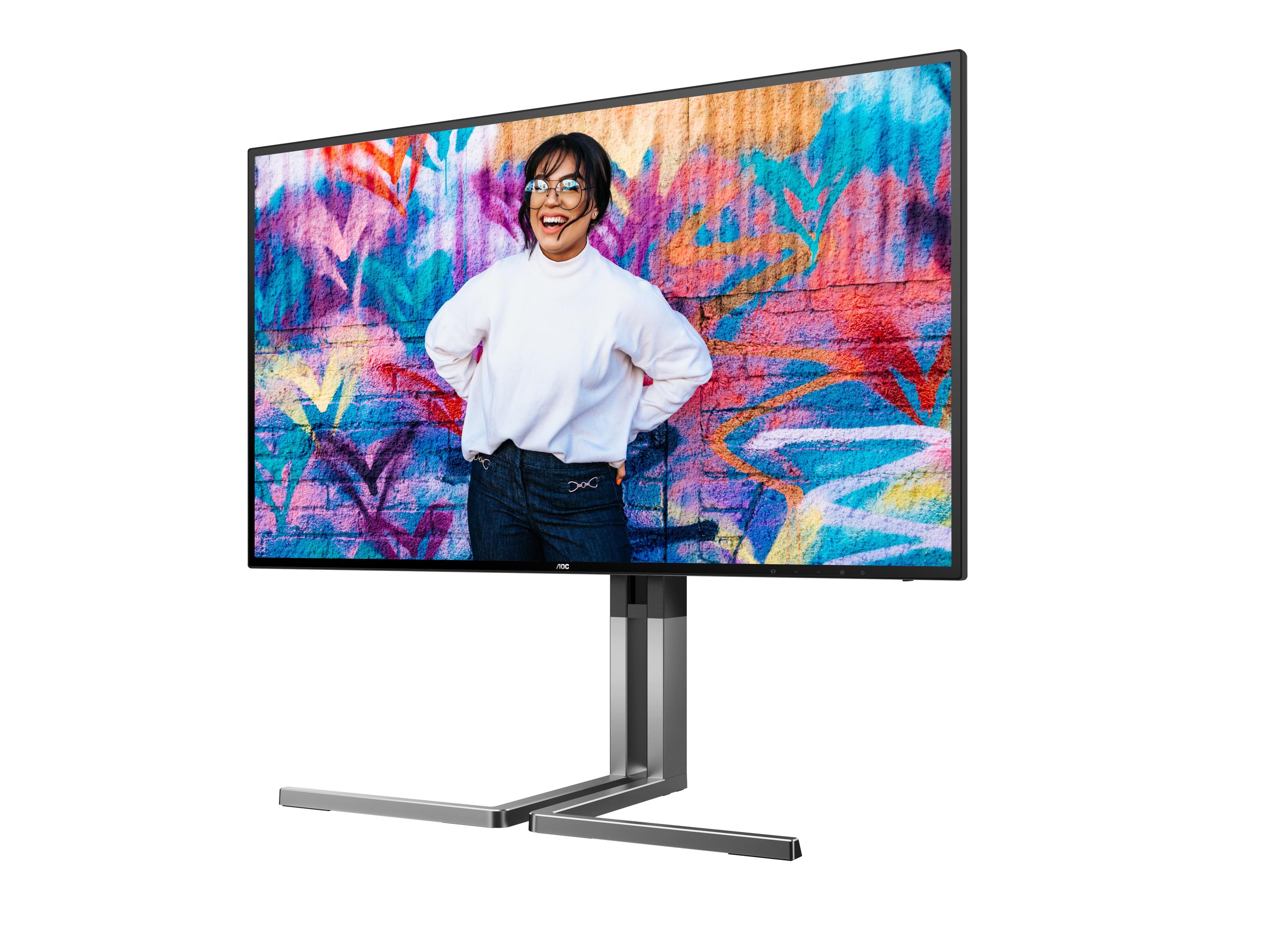 Monitor AOC U27U3CV (27" - Nano IPS - 60 Hz - Preto) — miniatura 5
