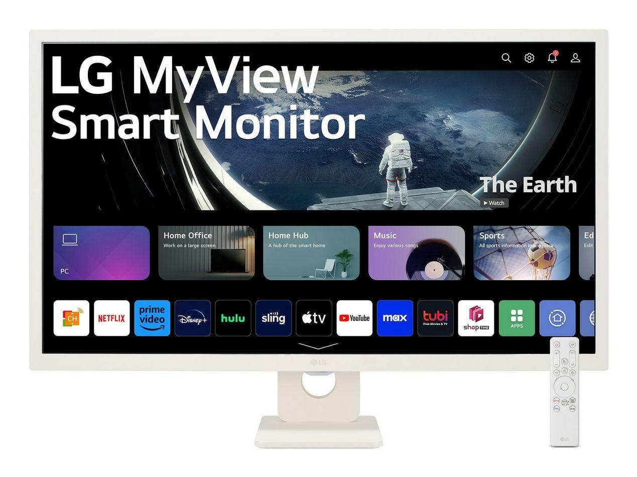 Monitor LG 32SR50F-W (31,5" - IPS - 60 Hz - Branco)