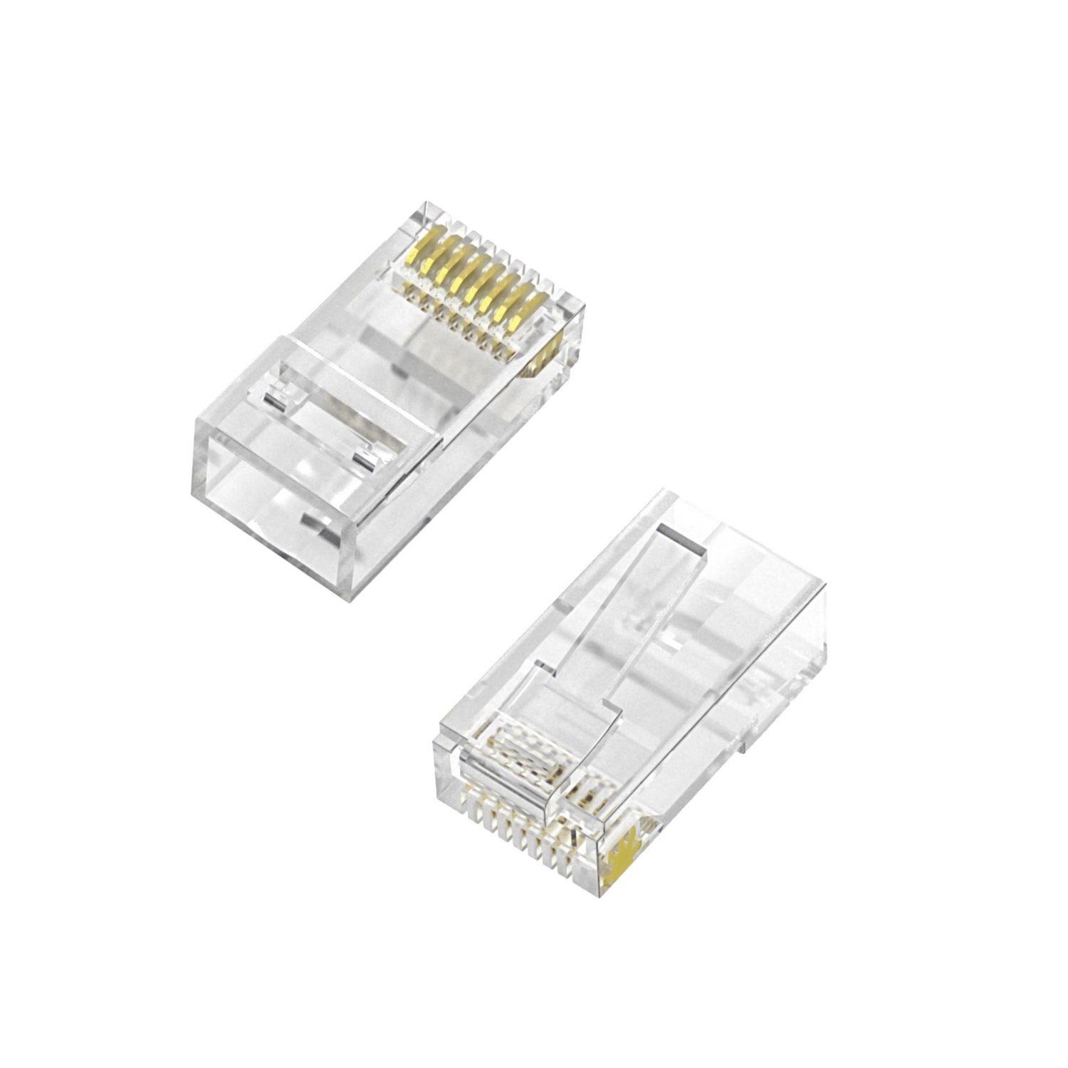 Fichas RJ45 AISENS A139-0656 (Transparente)