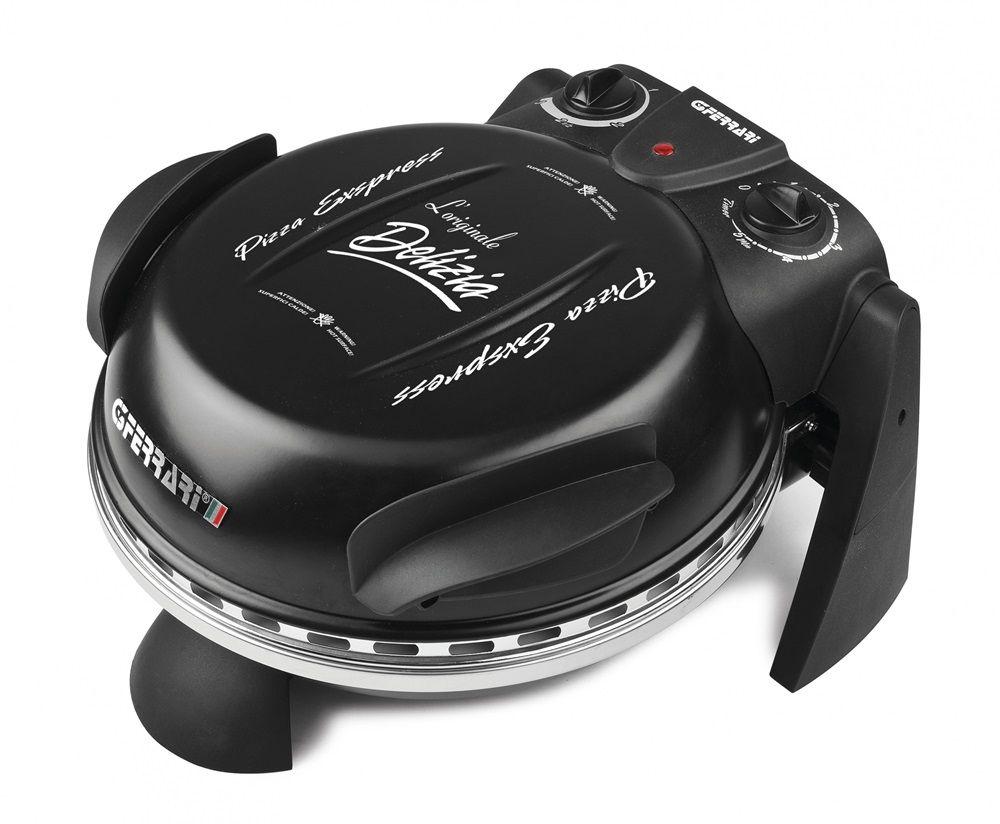 Forno de Pizza G3 FERRARI Pizza Express Delizia G1000610 (1200 W - Mecânico - Altura 20 cm - Preto)