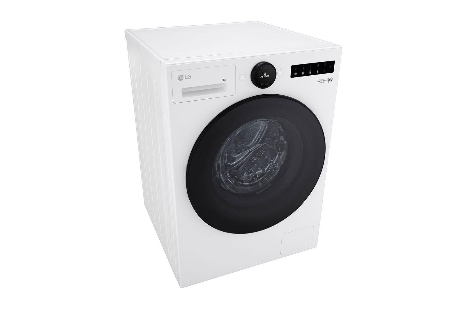 Máquina de Lavar Roupa Independente LG F4WX808YC (1400 RPM - B - A - Branco) — miniatura 7