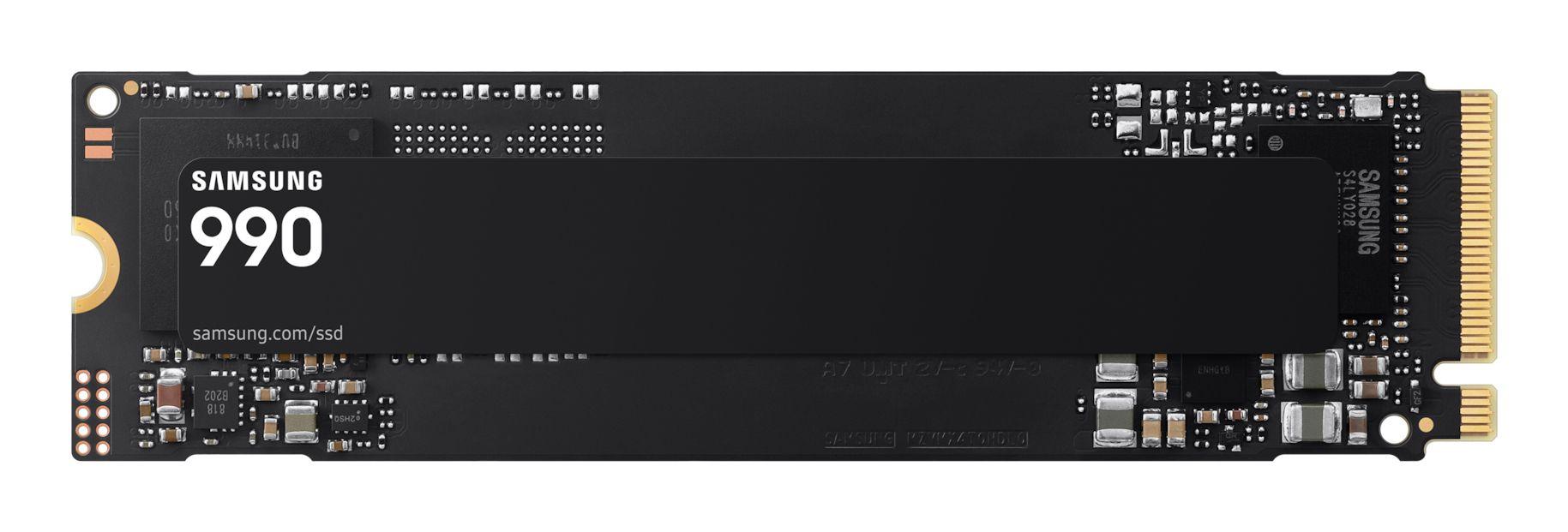 SSD SAMSUNG 990 (1 TB - M.2 2280 - PCIe 4.0 NVMe - Preto)