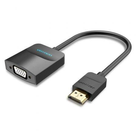 Conversor HDMI para VGA VENTION 42161 (0,15 m - 60 Hz - HDMI Tipo A padrão - Preto)