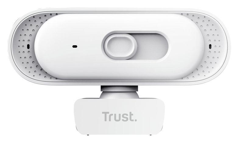 Webcam TRUST Tomar 2K QHD (2560 x 1440 pixels - 30 fps - USB - Branco) — miniatura 4