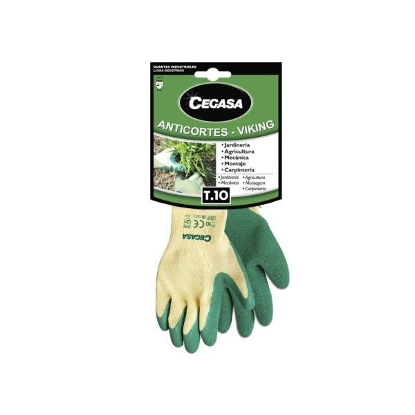 Luvas de Trabalho Anticorte CEGASA Viking (Verde)