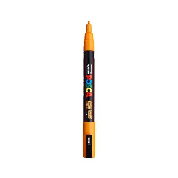 Marcador de Pintura POSCA PC-3M (Plástico, Polipropileno - Amarelo Brilhante) — miniatura 2