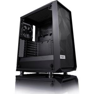 Caixa ATX FRACTAL DESIGN Meshify C - Dark TG (ATX, ITX, Micro ATX - Midi Tower - 17,5 cm - Preto)