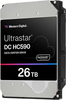 Disco Rígido WESTERN DIGITAL Ultrastar DC HC590 WUH722626AL5204 (26 TB - Servidor - SAS)