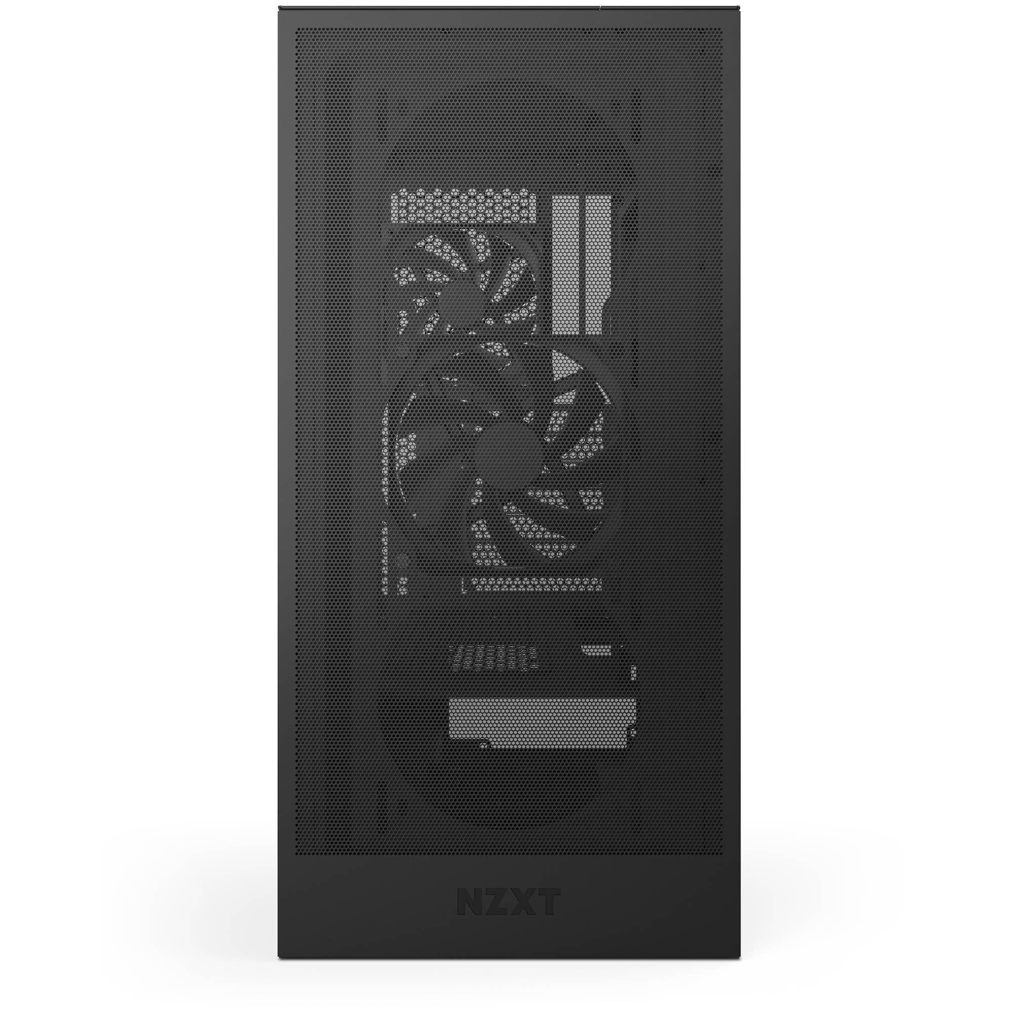 Caixa de Computador NZXT H5 Flow (2024) (ATX, SFX, SFX-L - Midi Tower - SGCC, vidro temperado - Preto) — miniatura 5