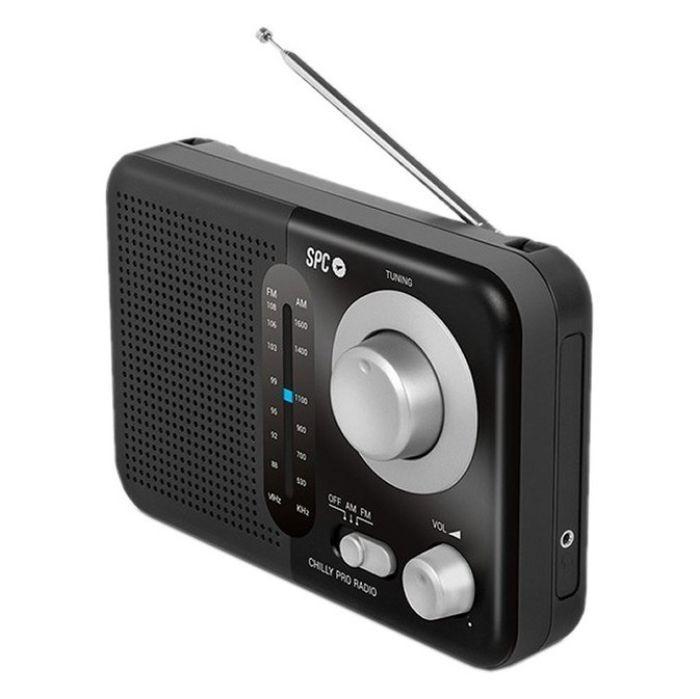 Rádio Portátil SPC 4590N (0,8 W - AC - Preto), miniatura 3