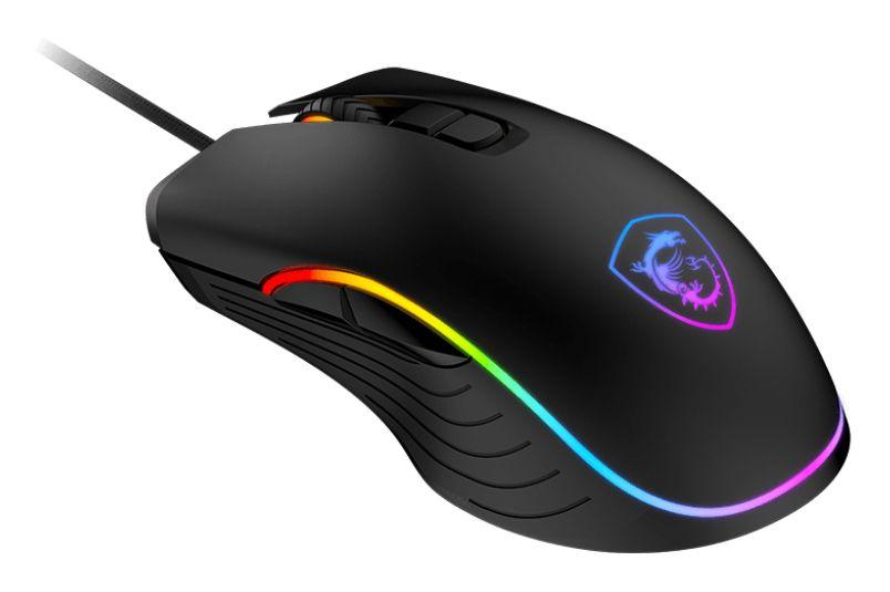 Rato MSI FORGE GM300 (Ambidestro - 7200 DPI - Ótico - Preto) — miniatura 2