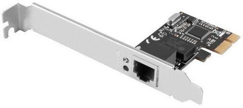 Placa de Rede PCIe LANBERG PCE-1GB-201 (Gigabit Ethernet - PCI Express - 1000 Mbit/s - Preto), miniatura 3