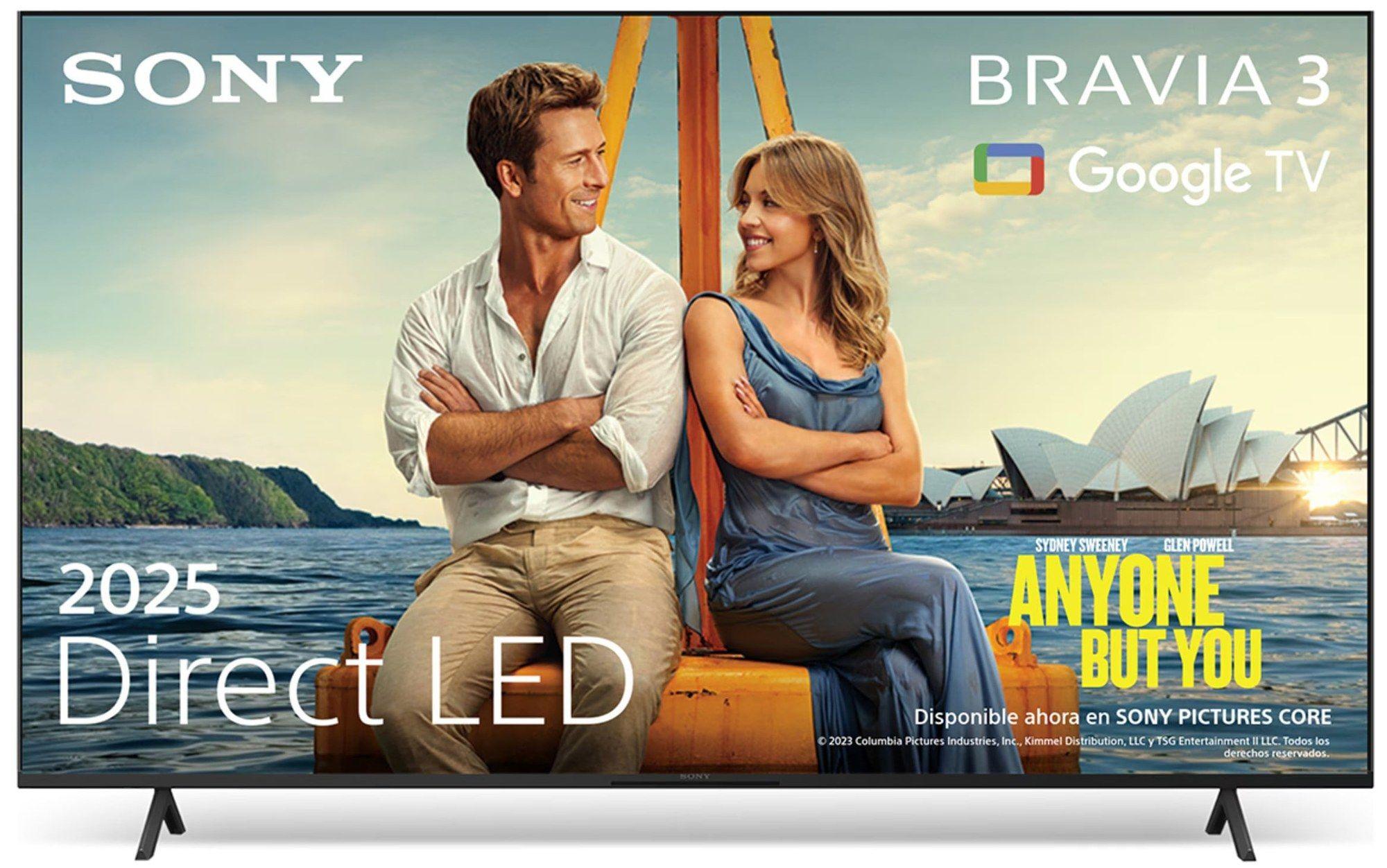 Televisão SONY TV K85S35BP Bravia 3 (LED - 4K Ultra HD - LED de iluminação direta - Preto)