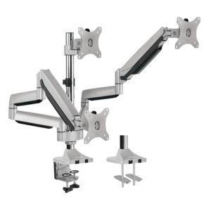 Suporte de Secretária LOGILINK BP0052 (3 Monitores 13-32" - Metálico)