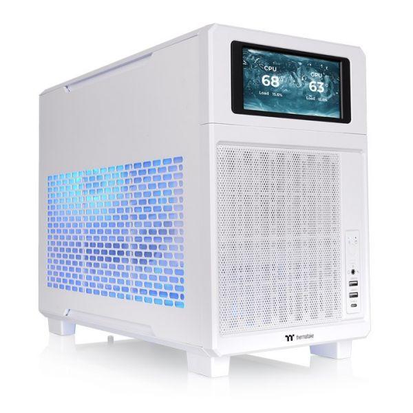 Caixa PC THERMALTAKE TR200 (Mini-ITX, micro ATX - PS2 - 2.5" - Branco)