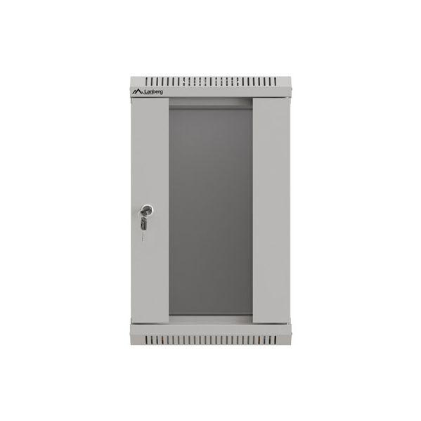 Armário de Rack de Parede LANBERG WF11-3309-10S (10" - 9U - 300 x 300 mm - Cinzento) — miniatura 3