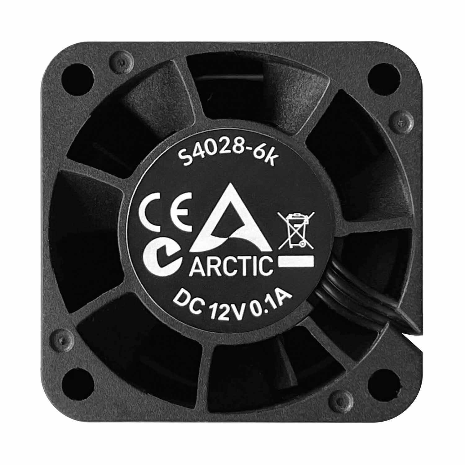 Conjunto de Ventoinhas para Caixa de PC ARCTIC S4028-6K (Preto) — miniatura 3