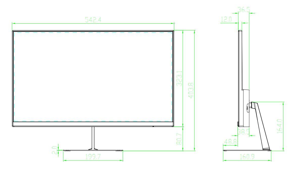 Monitor DAHUA DHI-LM24-C200 (23,8" - VA - 75 Hz - Cinzento), miniatura 3
