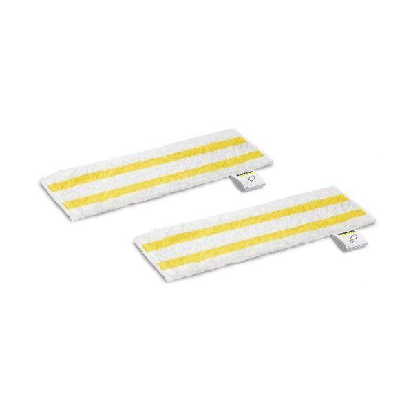 Conjunto de Panos de Esfregona KÄRCHER EasyFix Universal (Altura 1 cm - Branco e Amarelo)