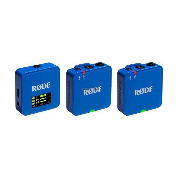 Microfone de Lapela RODE Wireless GO (Gen 3) (Sem fios - Azul Cobalto)