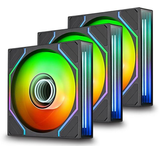 Ventoinha de Caixa THERMALTAKE SWAFAN INFINITY EX14 ARGB Sync (RGB multicolorida - Preto)