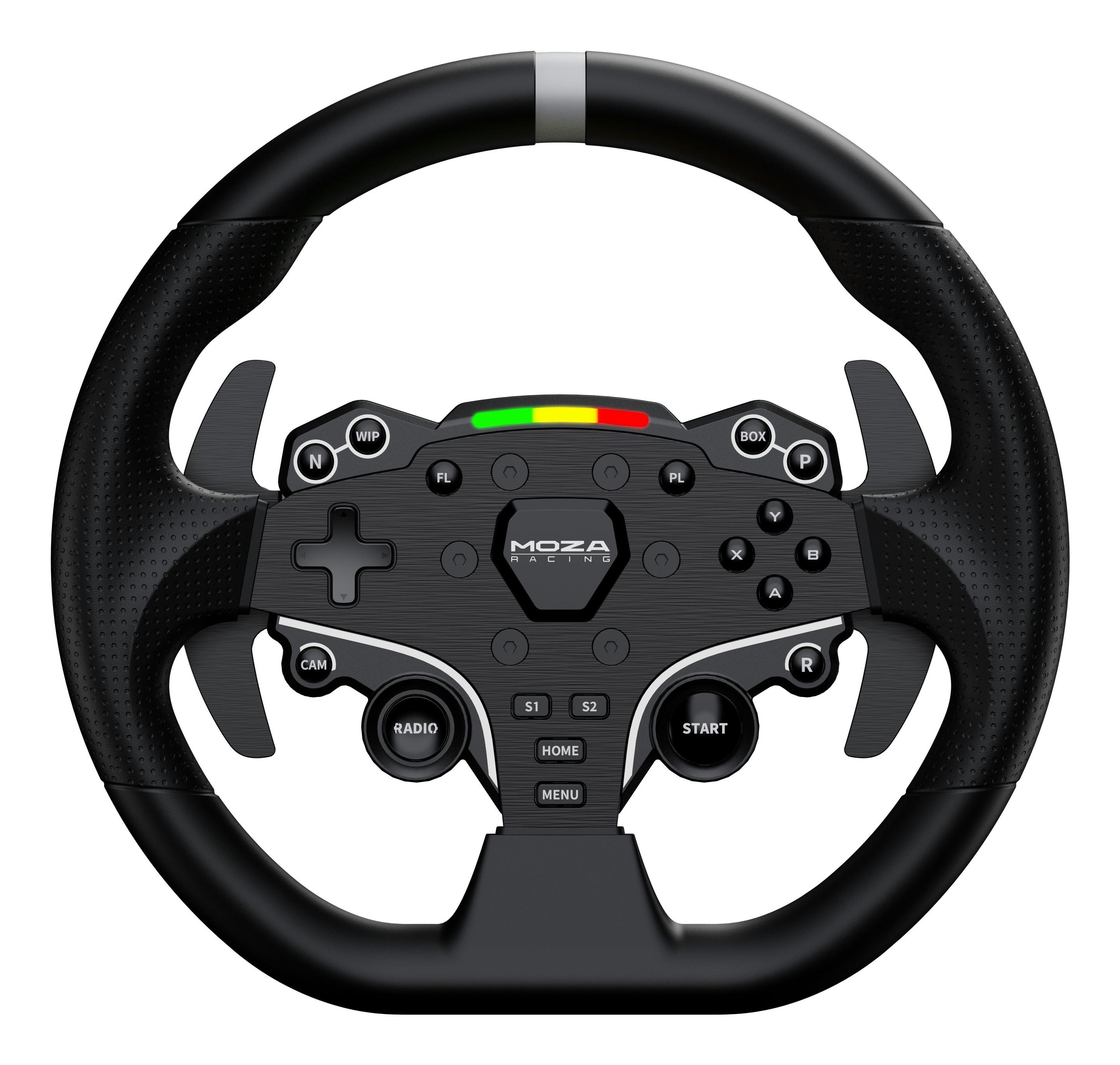 Volante e Pedais MOZA RACING R3 Racing Bundle para PC (PC - Com fios e sem fios - Bluetooth/USB - Preto) — miniatura 4
