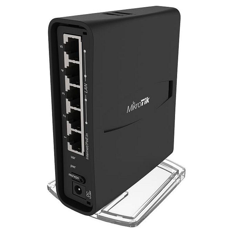 Ponto de Acesso MIKROTIK hAP ac² (1167 Mbit/s - Banda dupla - 1 unidade - Preto)
