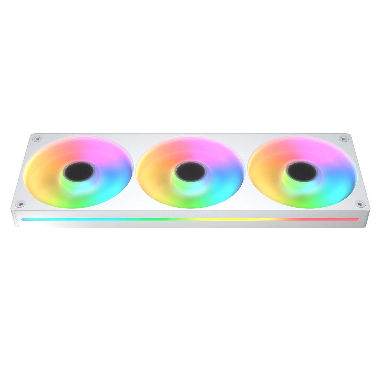 Sistema de Refrigeração Líquida para Processador COUGAR Poseidon Vistek Pro 360 (120 mm - 2500 RPM - Multi - Branco) — miniatura 3