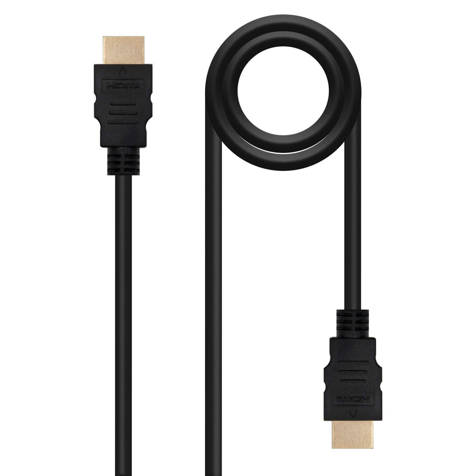 Cabo HDMI NANOCABLE 10.15.1701 (1,5 m - 120 Hz - HDMI Tipo A - Preto)