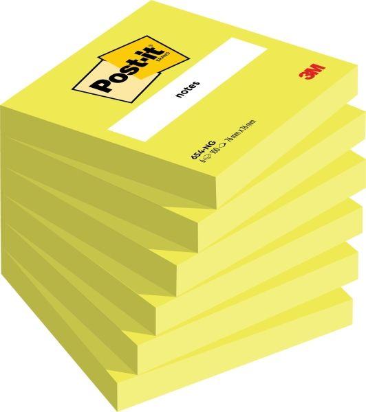 Bloco de Notas Adesivas POST-IT 654NGR (76 x 76 mm - Verde)