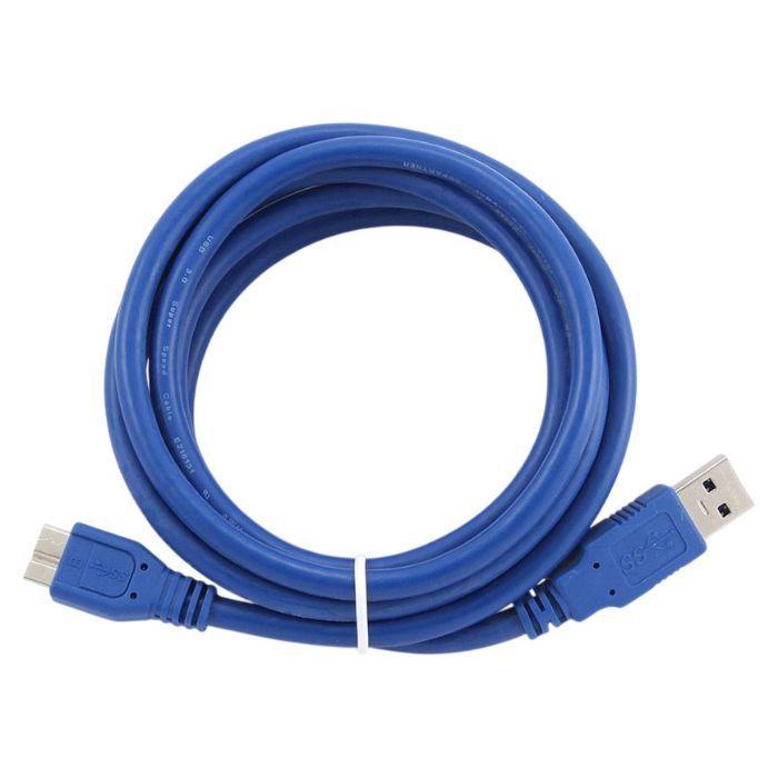 Cabo USB GEMBIRD CCP-MUSB3-AMBM-0.5M (0,5 m - USB Tipo-A - Micro-USB B - Azul), miniatura 4