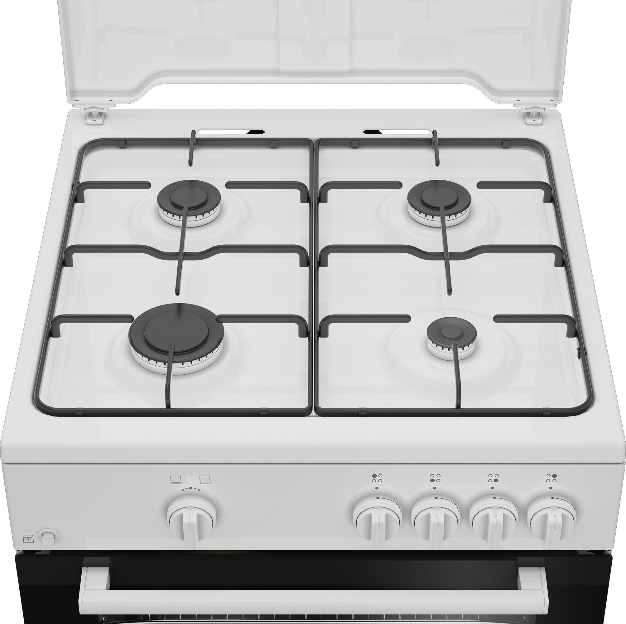 Fogão Misto Independente BEKO FBG62000WL (Altura 85 cm - Branco), miniatura 4