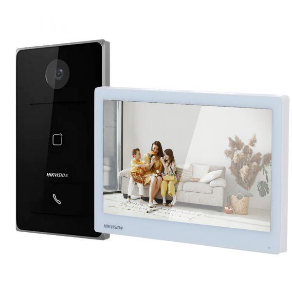 Kit de Videoporteiro IP HIKVISION DS-KIS608-P (2 Mpx HD - Wi-Fi - PoE - IP65), miniatura 2