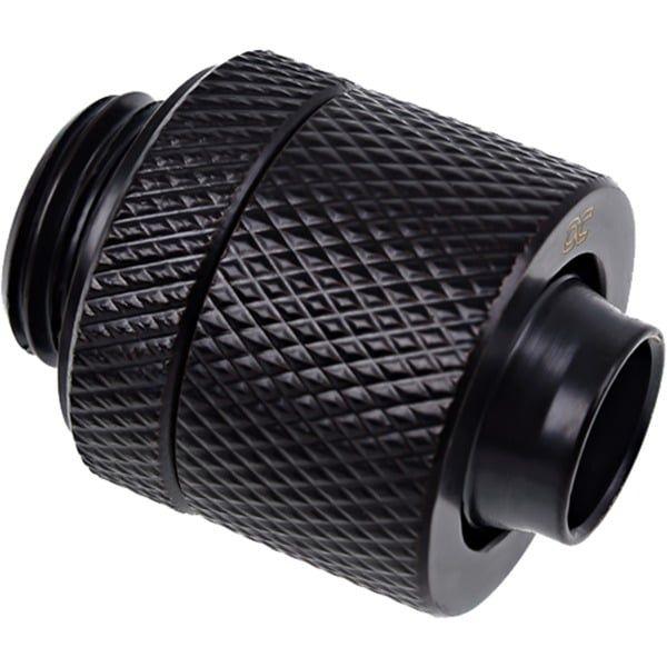 Conector de Compressão para Tubo ALPHACOOL Eiszapfen 17226 (G1/4" macho - 13/10 mm - Preto)