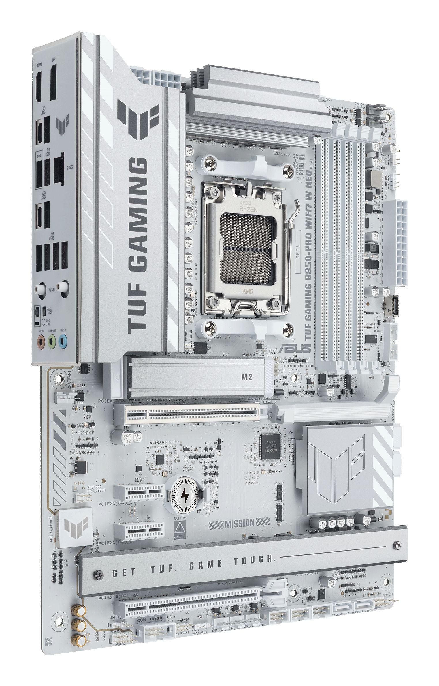 Motherboard ASUS TUF GAMING B850-PRO WIFI7 W NEO (AM5 - ATX - Duplo canal - Branco), miniatura 10