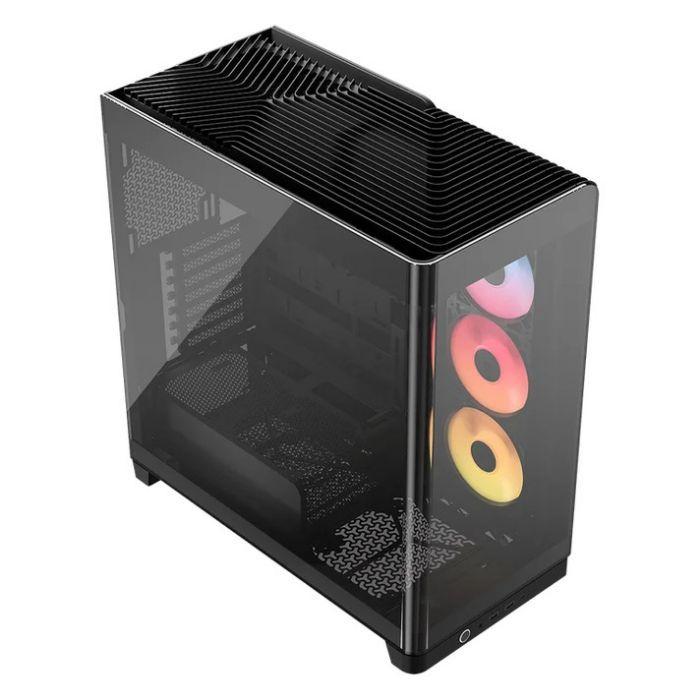 Caixa PC CORSAIR FRAME 4500X LX-R RGB iCUE LINK (Midi Tower - Aço, Plástico, Vidro temperado - 18,5 cm - Preto) — miniatura 2