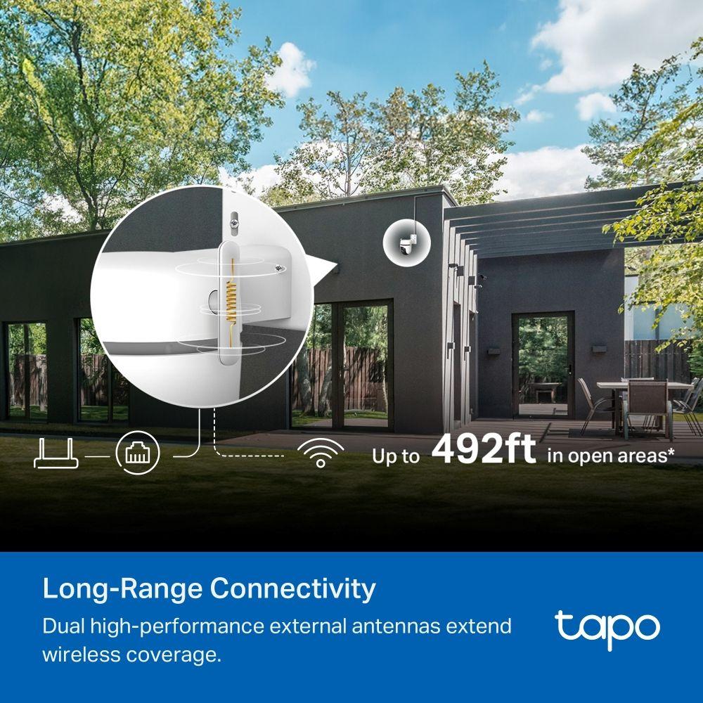 Câmara de Segurança IP TP-LINK Tapo TC43 V2 (Interior e exterior - 5 MP - 2880 x 1620 pixels - Preto e Branco), miniatura 9