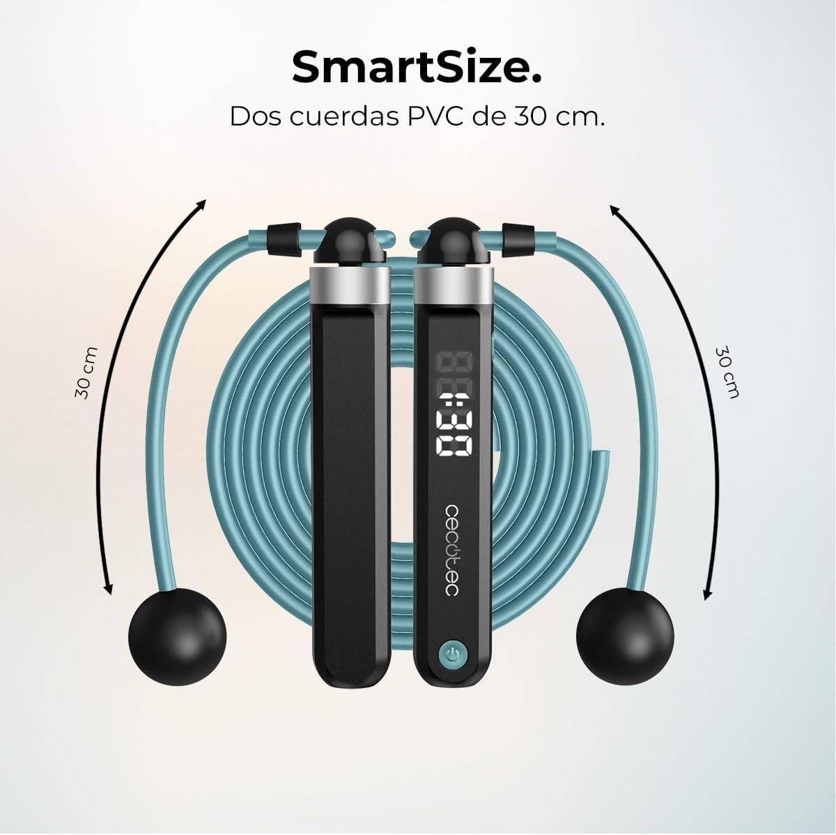 Corda de Saltar Inteligente CECOTEC DrumFit SmartComba 3000 Connected (Policloreto de vinil - Preto e Azul) — miniatura 5
